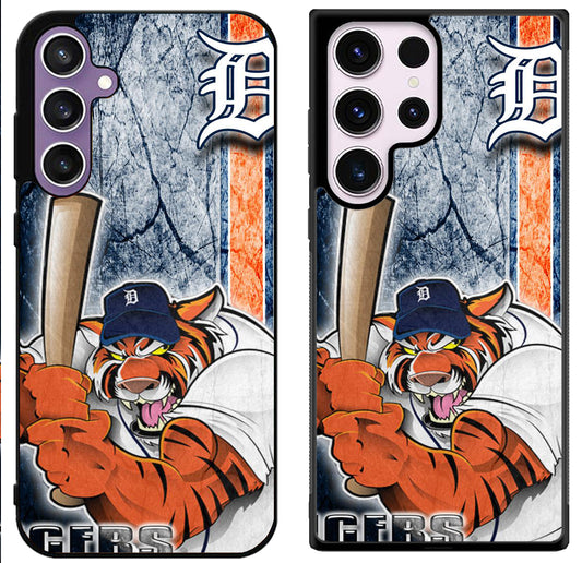 Detroit Tigers Logo Baseball Symbol Samsung Galaxy S24 | S24+ | S24 Ultra Case