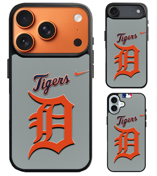 Detroit Tigers MLB Logo iPhone Air | iPhone 17 | 17 Pro | 17 Pro Max Case
