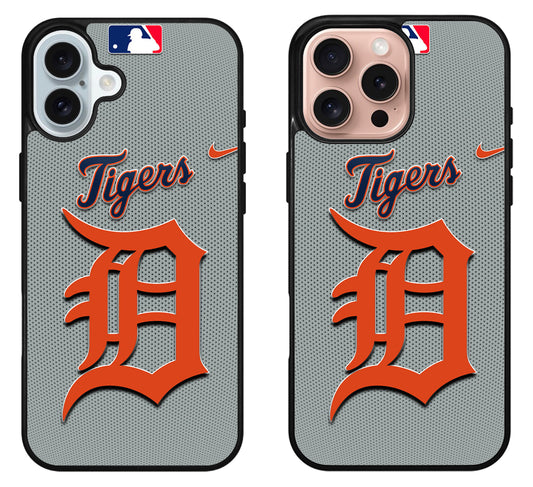 Detroit Tigers MLB Logo iPhone 16 | 16 Plus | 16 Pro | 16 Pro Max Case