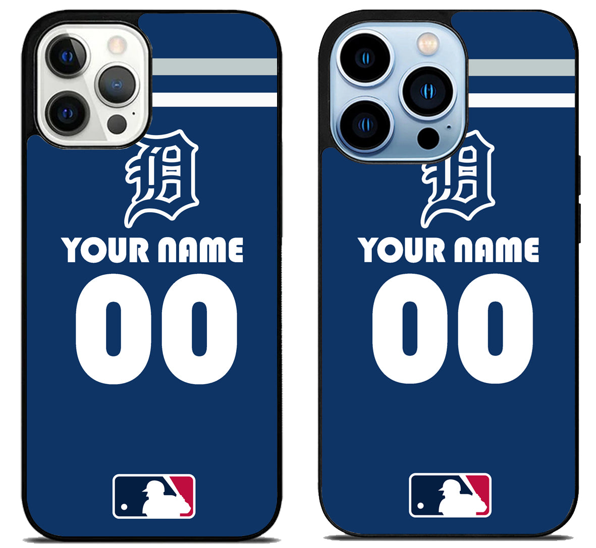Custom Personalized Detroit Tigers MLB iPhone 15 Pro | iPhone 15 Pro Max Case