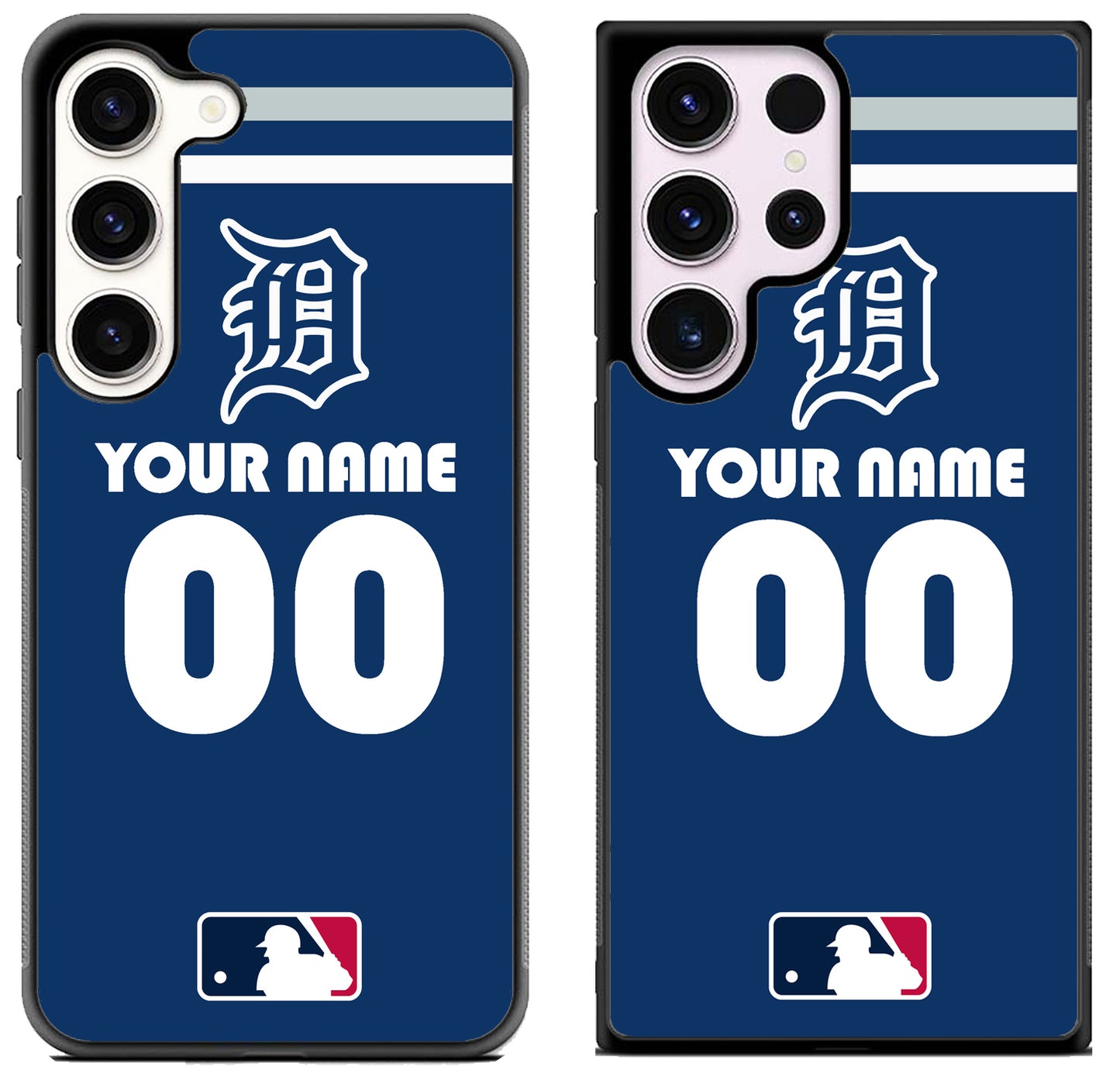 Custom Personalized Detroit Tigers MLB Samsung Galaxy S23 | S23+ | S23 Ultra Case