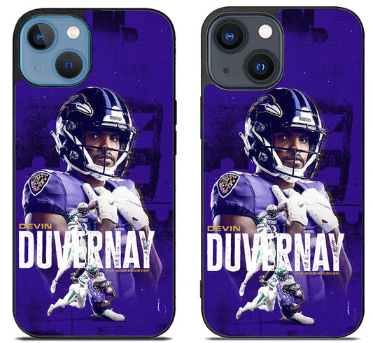 Devin Duvernay Baltimore Ravens iPhone 15 | iPhone 15 Plus Case