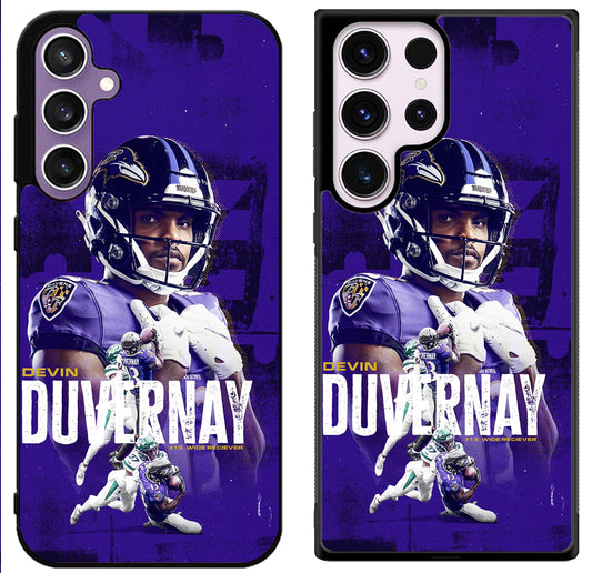 Devin Duvernay Baltimore Ravens Samsung Galaxy S24 | S24+ | S24 Ultra Case
