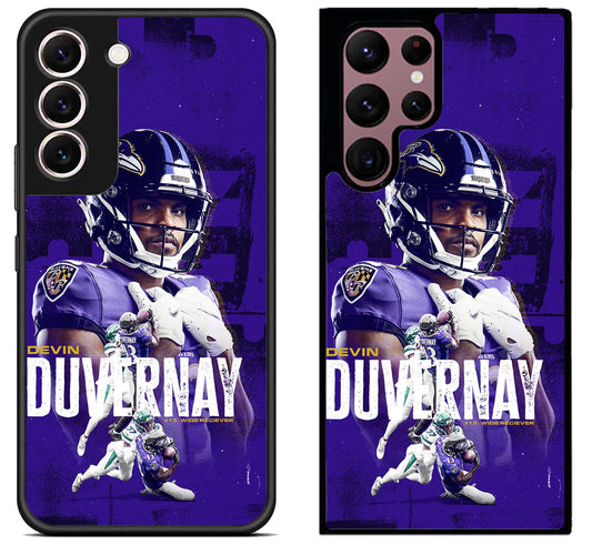 Devin Duvernay Baltimore Ravens Samsung Galaxy S22 | S22+ | S22 Ultra Case