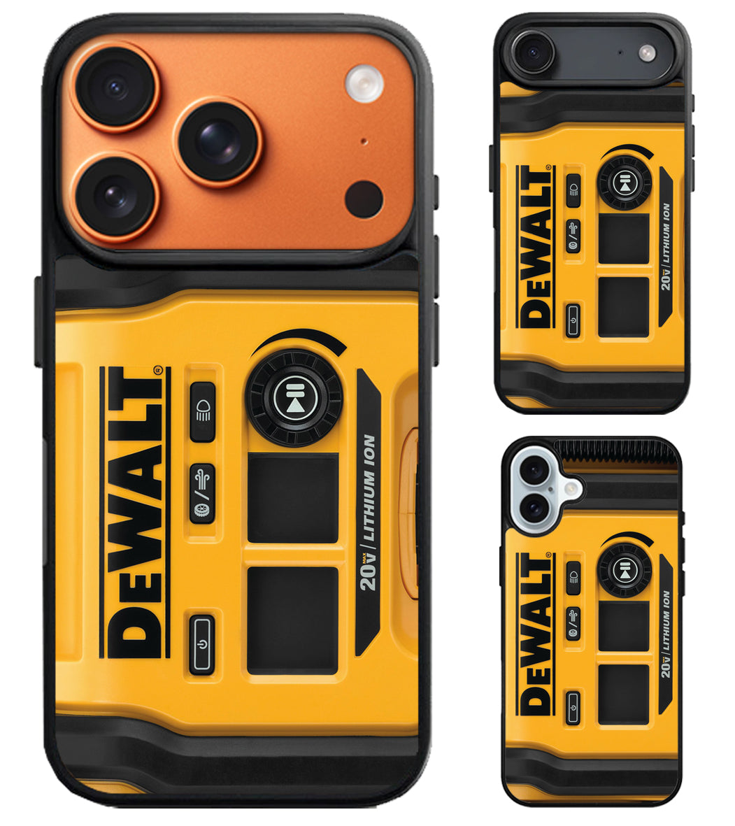 Dewalt Cordless iPhone Air | iPhone 17 | 17 Pro | 17 Pro Max Case