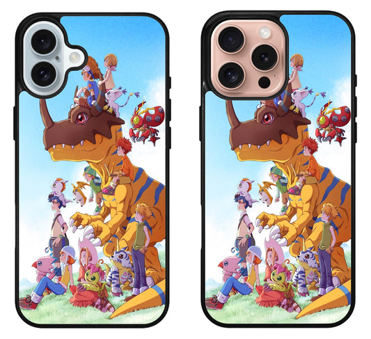 Digimon Cover iPhone 16 | 16 Plus | 16 Pro | 16 Pro Max Case