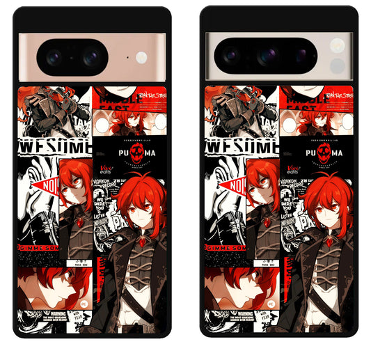 Diluc Collage Genshin Impact Collage Google Pixel 8 | 8 Pro Case
