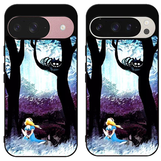 Disney Alice in Wonderland Background Google Pixel 9 | 9 Pro | 9 Pro XL Case