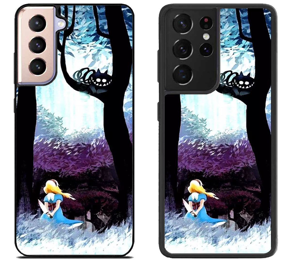 Disney Alice in Wonderland Background Samsung Galaxy S21 | S21 FE | S21+ | S21 Ultra Case