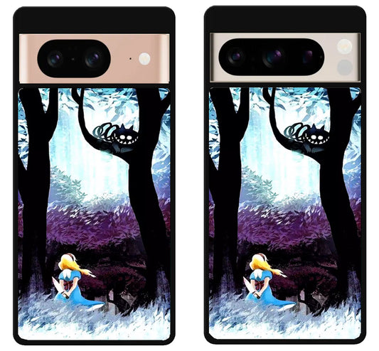 Disney Alice in Wonderland Background Google Pixel 8 | 8 Pro Case
