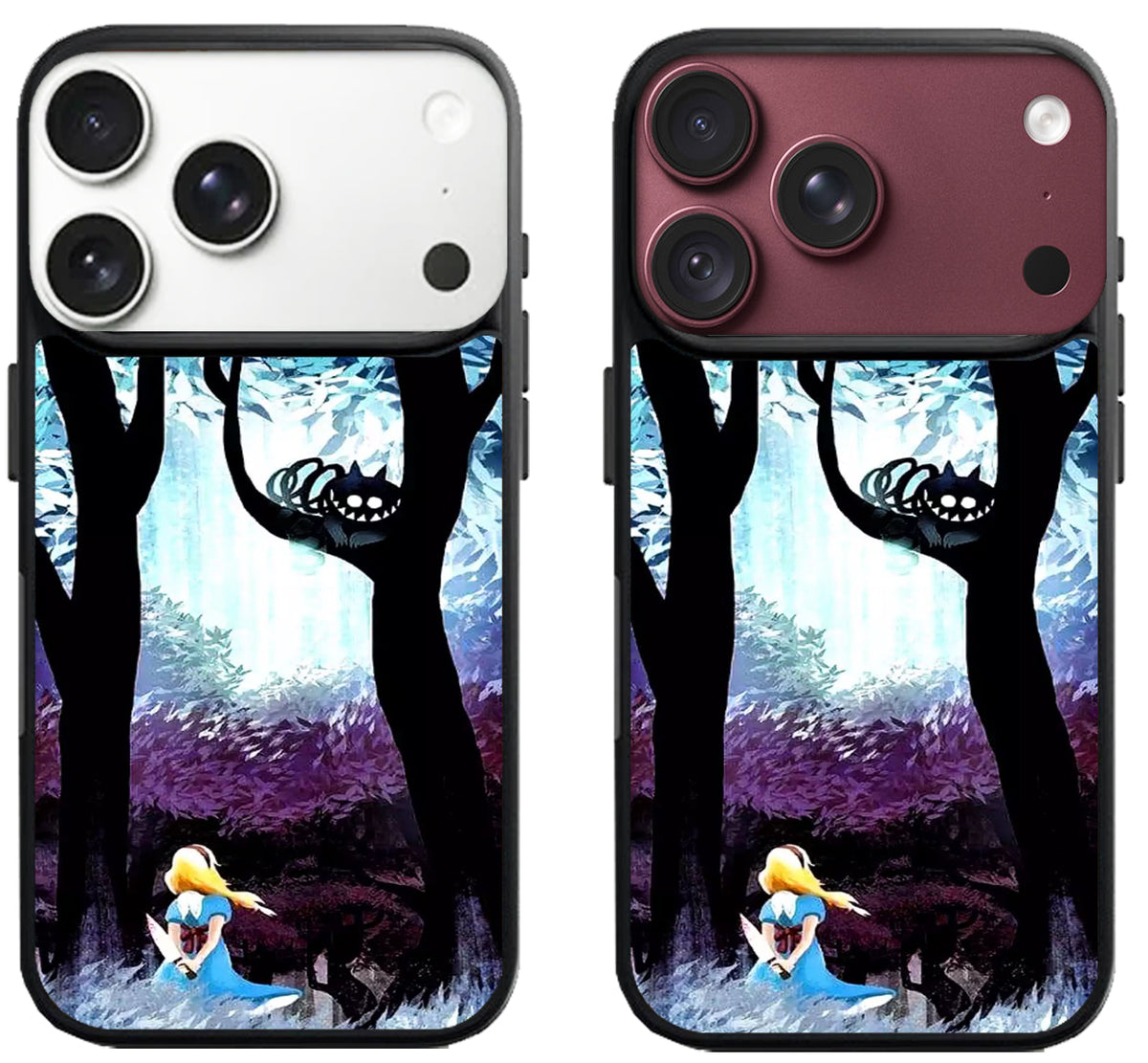 Disney Alice in Wonderland Background iPhone 18 Pro | 18 Pro Max Case