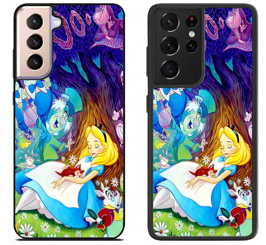 Disney Alice in Wonderland Samsung Galaxy S21 | S21 FE | S21+ | S21 Ultra Case