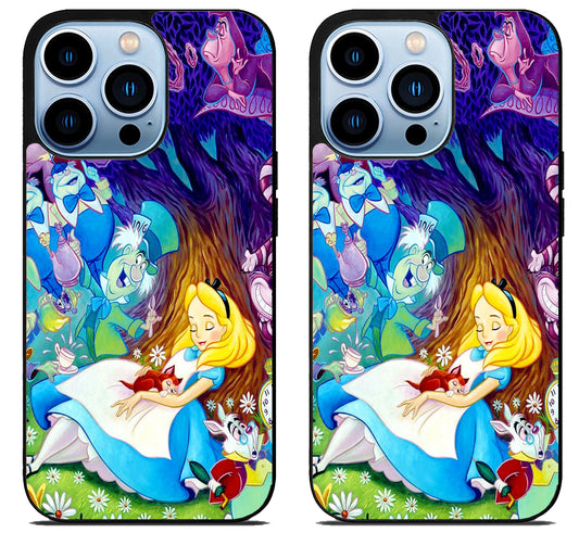 Disney Alice in Wonderland iPhone 15 Pro | iPhone 15 Pro Max Case