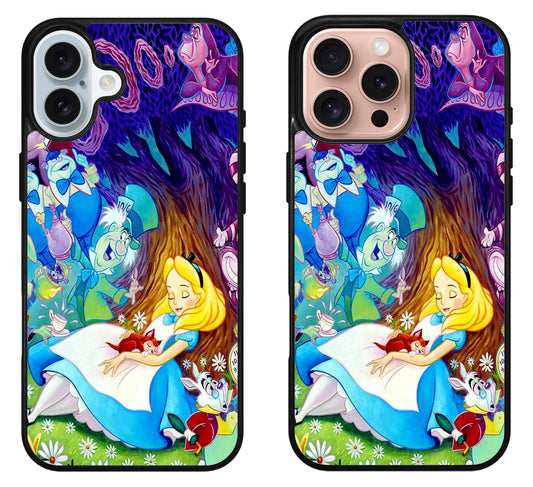 Disney Alice in Wonderland iPhone 16 | 16 Plus | 16 Pro | 16 Pro Max Case