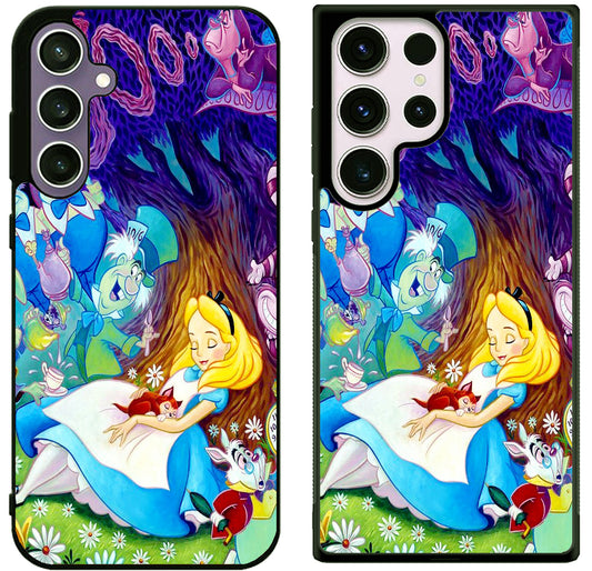 Disney Alice in Wonderland Samsung Galaxy S25 | S25 Edge | S25 FE | S25 Plus | S25 Ultra Case