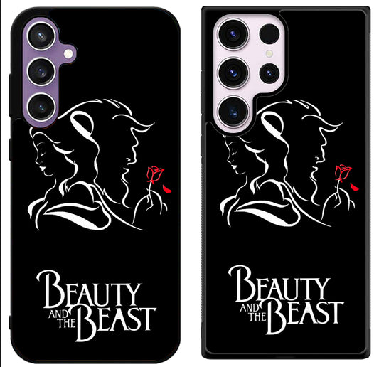 Disney Beauty And The Beast Black Samsung Galaxy S24 | S24+ | S24 Ultra Case