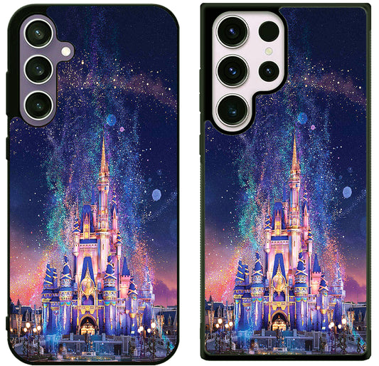 Disney Castle in Tangled Samsung Galaxy S25 | S25 Edge | S25 FE | S25 Plus | S25 Ultra Case