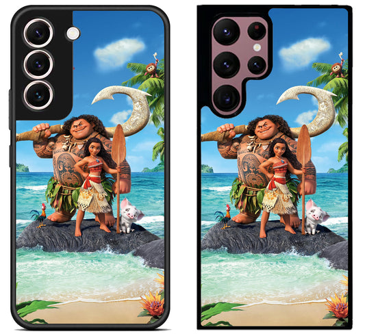 Disney Moana On the Beach Samsung Galaxy S22 | S22+ | S22 Ultra Case