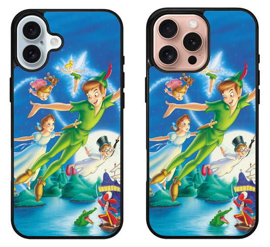 Disney Peter Pan Wallpaper iPhone 16 | 16 Plus | 16 Pro | 16 Pro Max Case