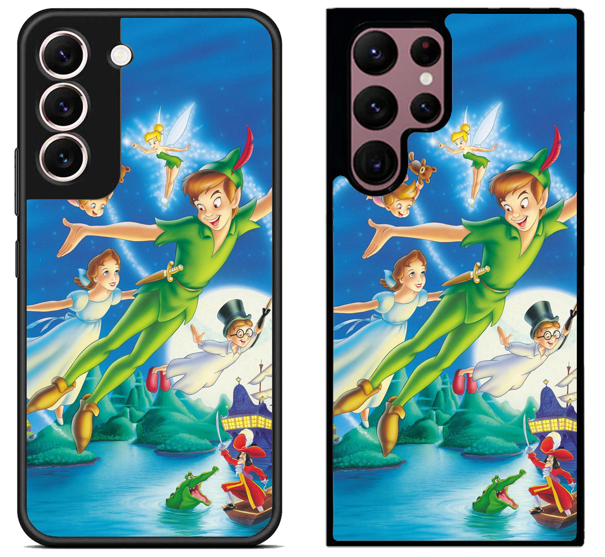 Disney Peter Pan Wallpaper Samsung Galaxy S22 | S22+ | S22 Ultra Case