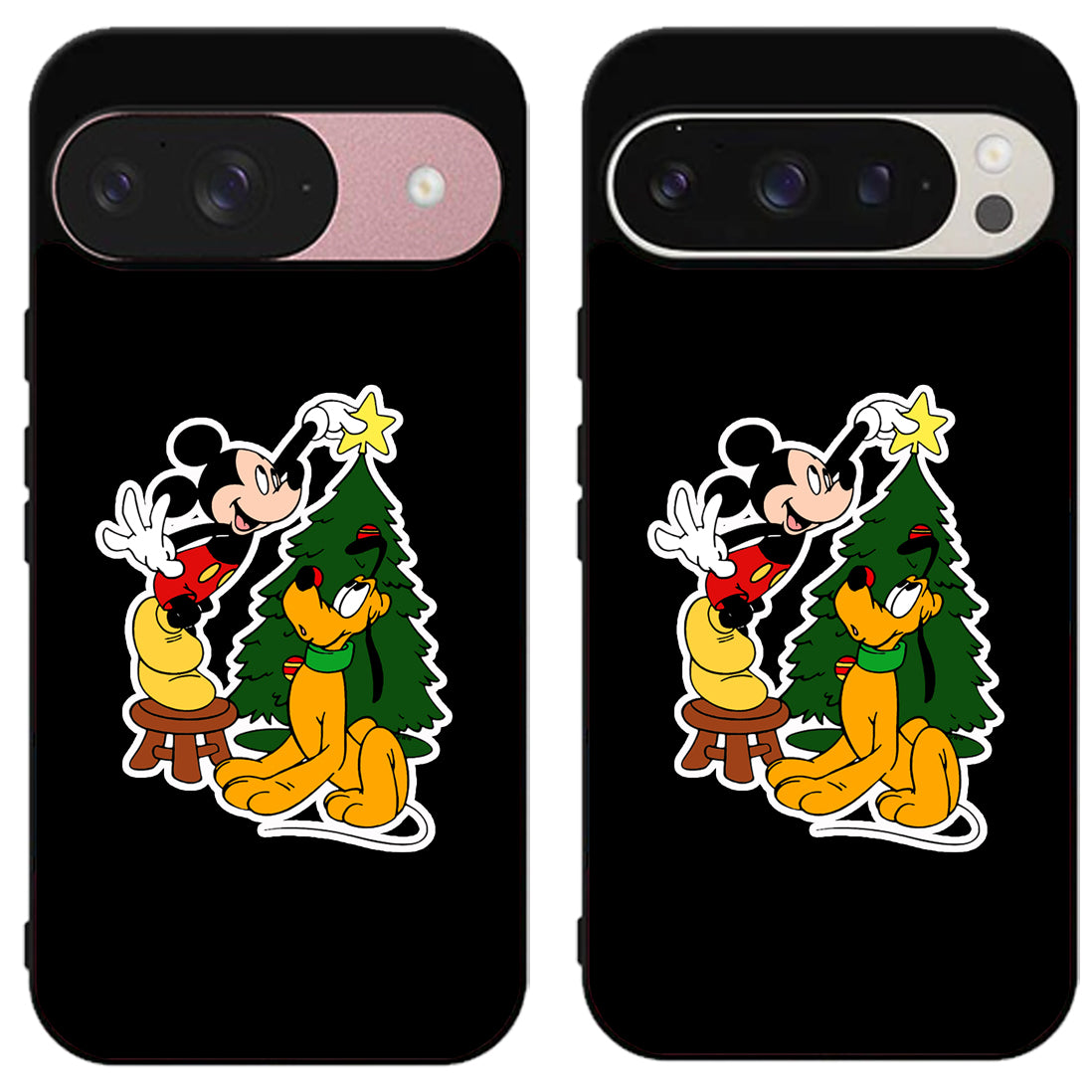 Disney Pluto Mickey Mouse Christmas Google Pixel 9 | 9 Pro | 9 Pro XL Case