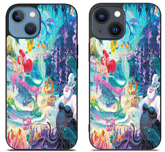 Disney Princess Ariel Mermaid Cover iPhone 15 | iPhone 15 Plus Case