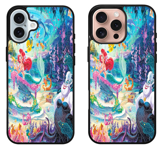 Disney Princess Ariel Mermaid iPhone 16 | 16 Plus | 16 Pro | 16 Pro Max Case