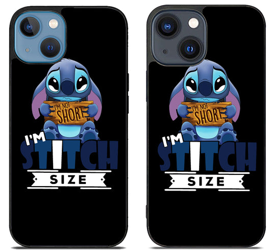 Disney Stitch Im Not Short iPhone 15 | iPhone 15 Plus Case