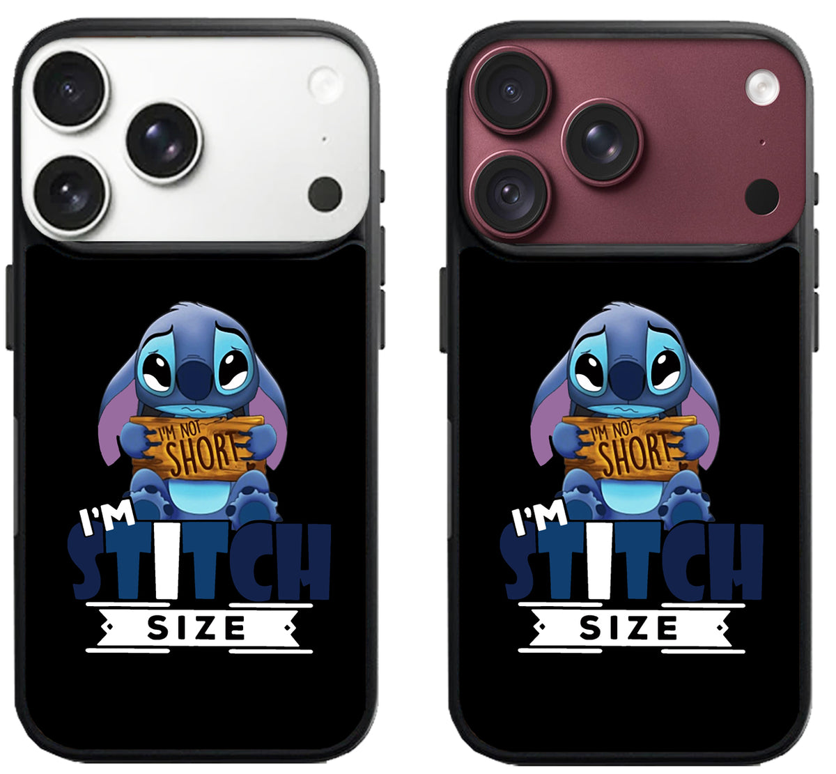 Disney Stitch Im Not Short iPhone 18 Pro | 18 Pro Max Case