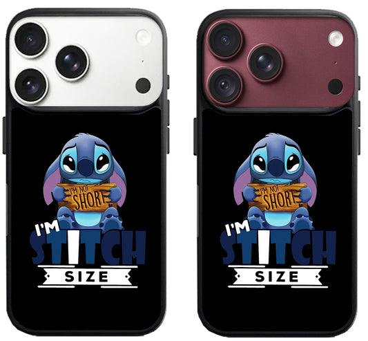 Disney Stitch Im Not Short iPhone 18 Pro | 18 Pro Max Case