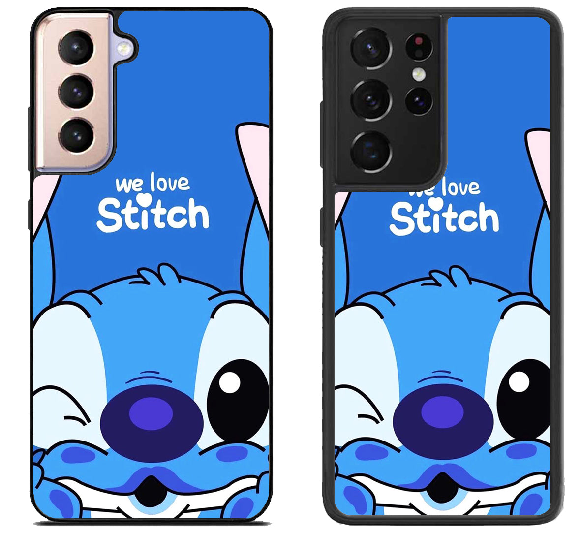 Disney Stitch We Love Stitch Samsung Galaxy S21 | S21 FE | S21+ | S21 Ultra Case