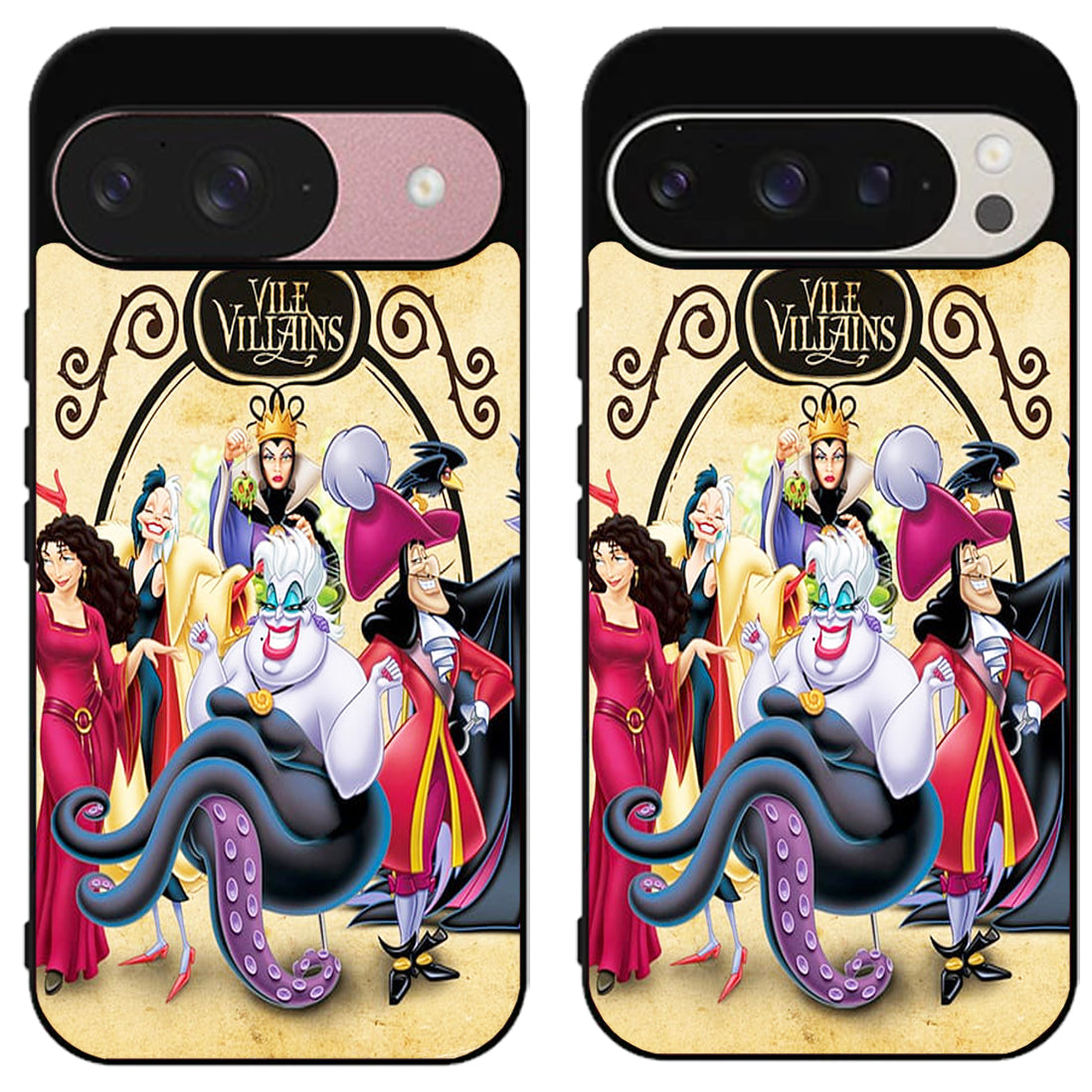 Disney Villains Background Google Pixel 9 | 9 Pro | 9 Pro XL Case