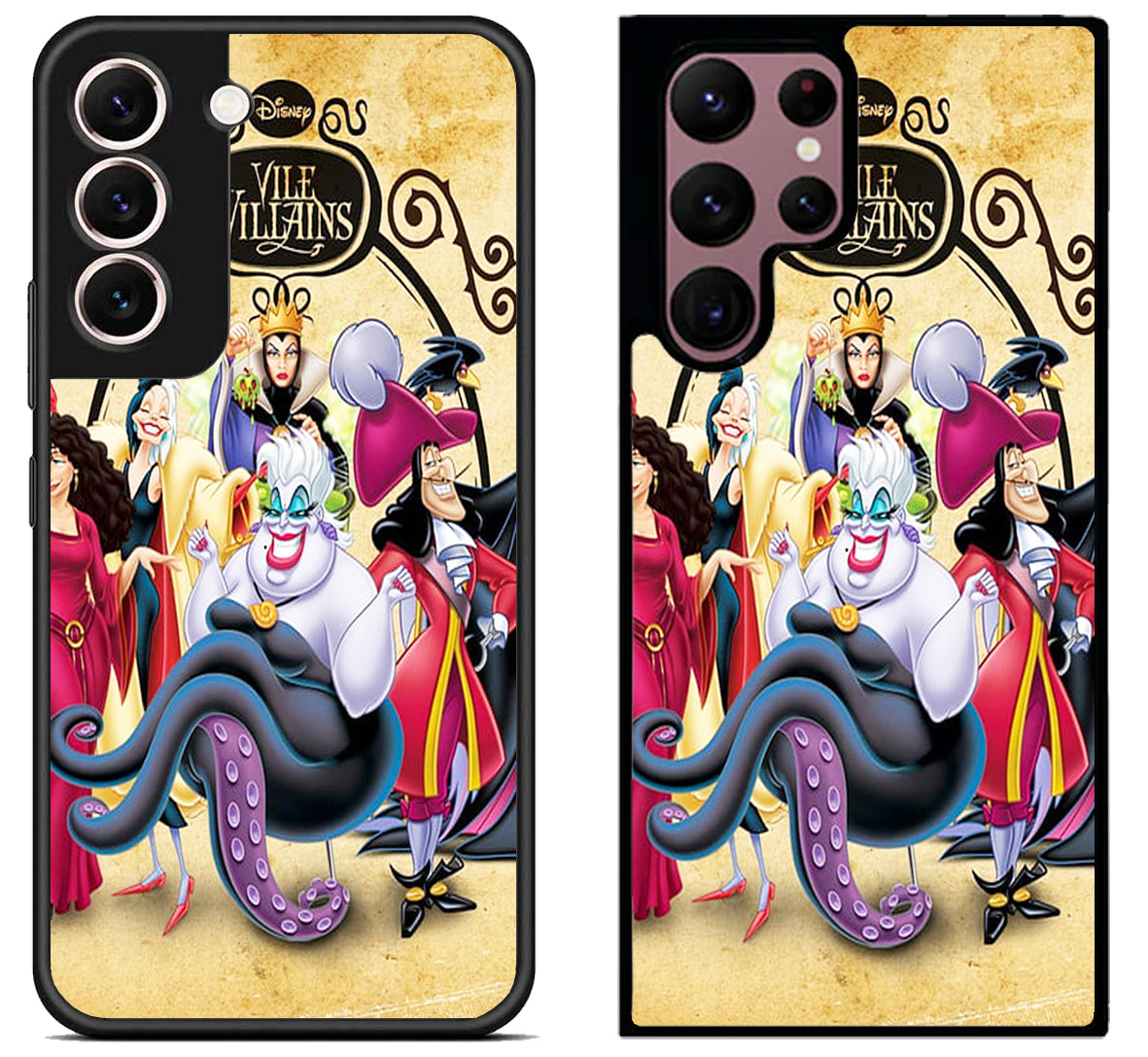 Disney Villains Background Samsung Galaxy S22 | S22+ | S22 Ultra Case