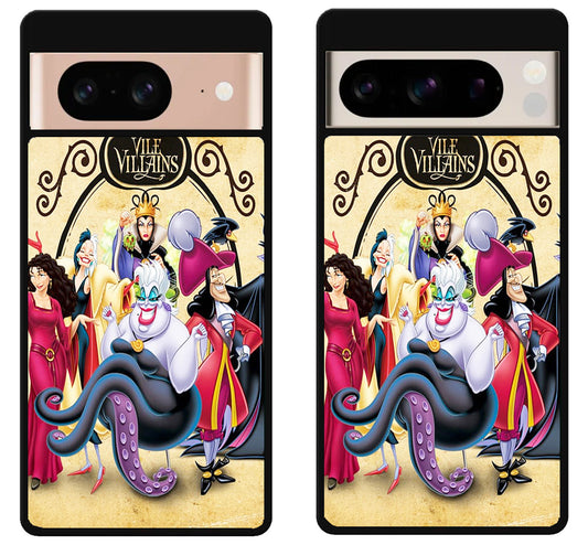 Disney Villains Background Google Pixel 8 | 8 Pro Case