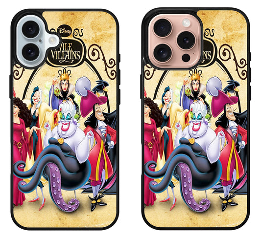 Disney Villains Background iPhone 16 | 16 Plus | 16 Pro | 16 Pro Max Case