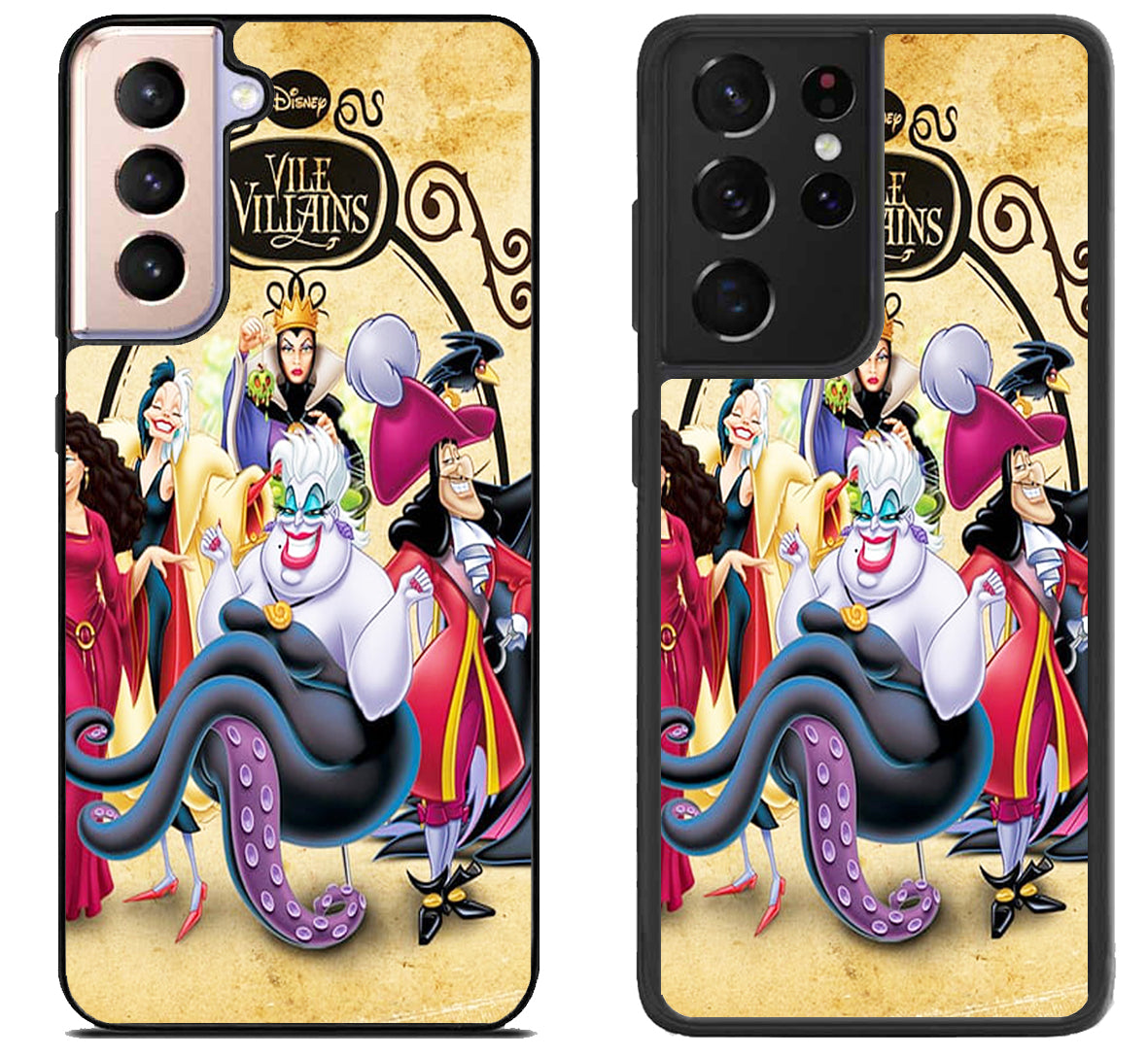 Disney Villains Background Samsung Galaxy S21 | S21 FE | S21+ | S21 Ultra Case