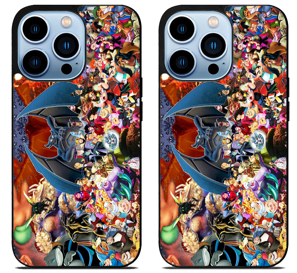 Disney Villains Wallpaper Cover iPhone 15 Pro | iPhone 15 Pro Max Case