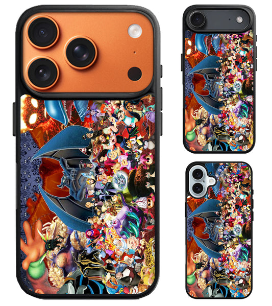 Disney Villains Wallpaper Cover iPhone Air | iPhone 17 | 17 Pro | 17 Pro Max Case