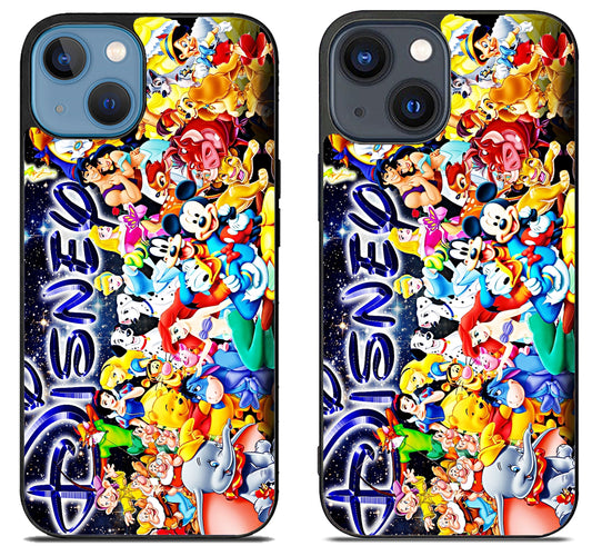 Disney all characters Wallpaper iPhone 15 | iPhone 15 Plus Case