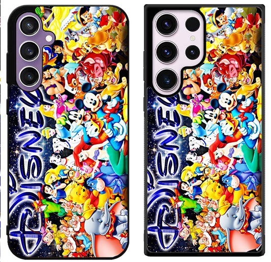 Disney all characters Wallpaper Samsung Galaxy S24 | S24+ | S24 Ultra Case