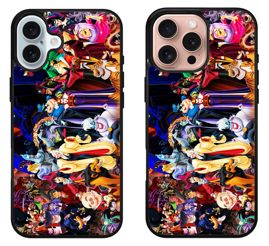 Disney villains All Character iPhone 16 | 16 Plus | 16 Pro | 16 Pro Max Case