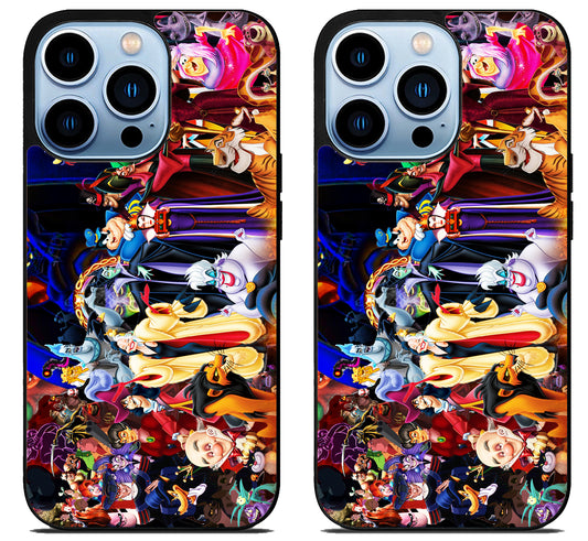Disney Villains All Character iPhone 15 Pro | iPhone 15 Pro Max Case