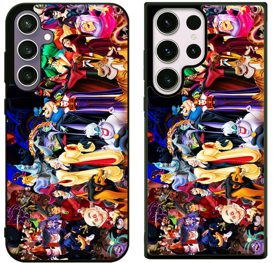 Disney villains All Character Samsung Galaxy S25 | S25 Edge | S25 FE | S25 Plus | S25 Ultra Case