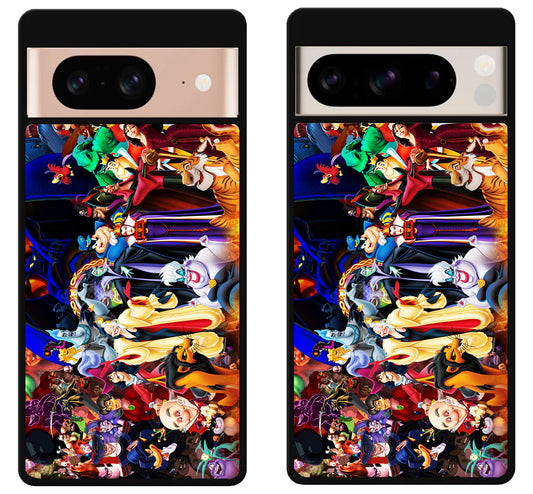Disney villains All Character Google Pixel 8 | 8 Pro Case