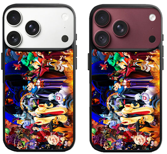 Disney villains All Character iPhone 18 Pro | 18 Pro Max Case