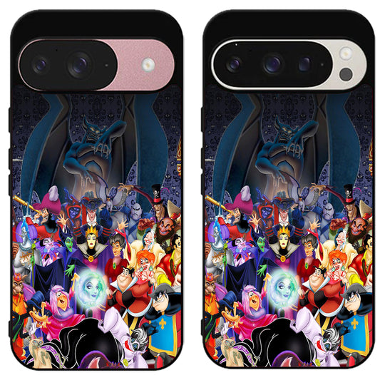 Disney villains Cover Google Pixel 9 | 9 Pro | 9 Pro XL Case