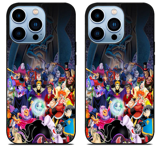 Disney villains Wallpaper iPhone 15 Pro | iPhone 15 Pro Max Case