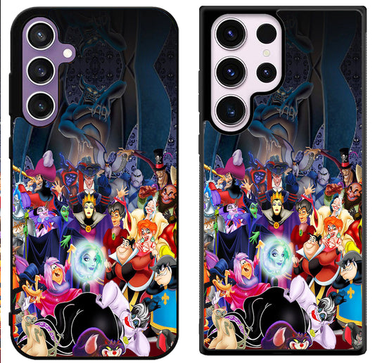 Disney villains Wallpaper Samsung Galaxy S24 | S24+ | S24 Ultra Case