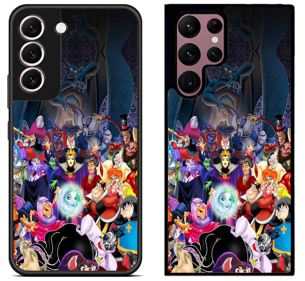 Disney villains Wallpaper Samsung Galaxy S22 | S22+ | S22 Ultra Case