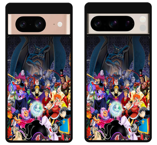 Disney villains Wallpaper Google Pixel 8 | 8 Pro Case